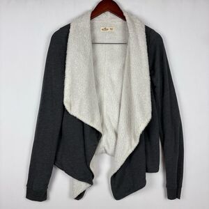 Hollister Sherpa Open Front Cardigan